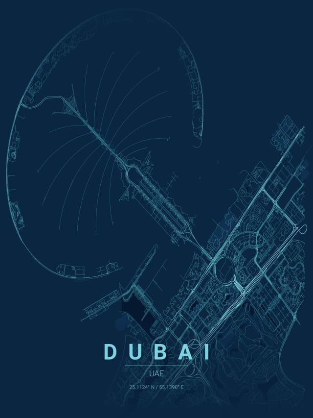 Dubai Map