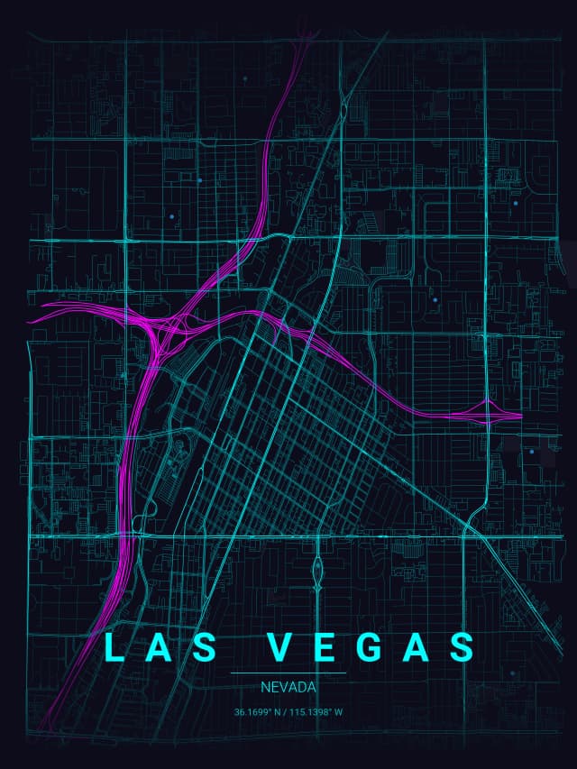 Las Vegas Map