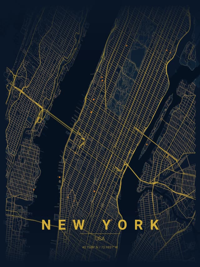 New York Map