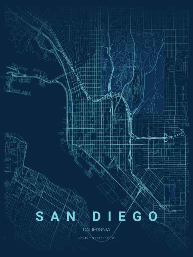 San Diego Map