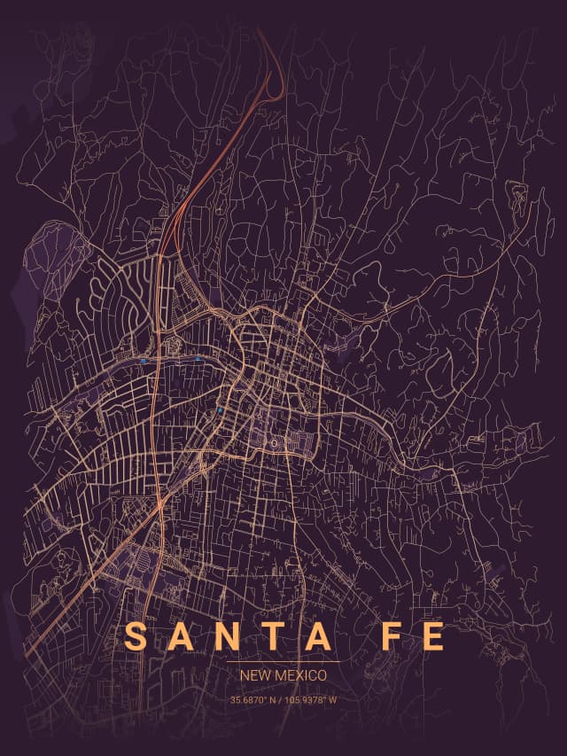 Santa Fe Map
